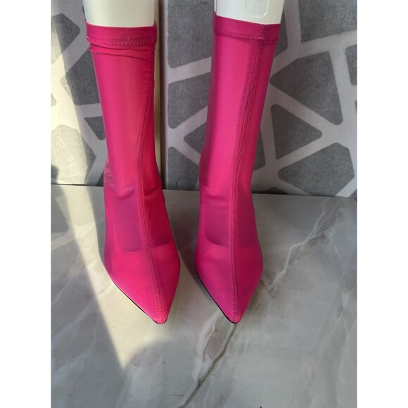 H&M Pink Heeled Boots - Picture 4 of 11